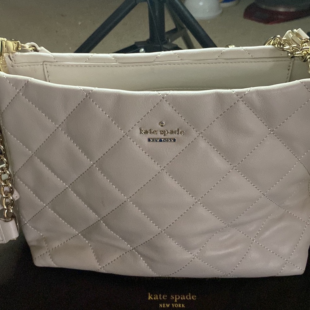 Kate Spade Quilted Leather Bag.